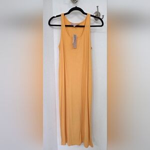 Philosophy Mustard Midi Dress